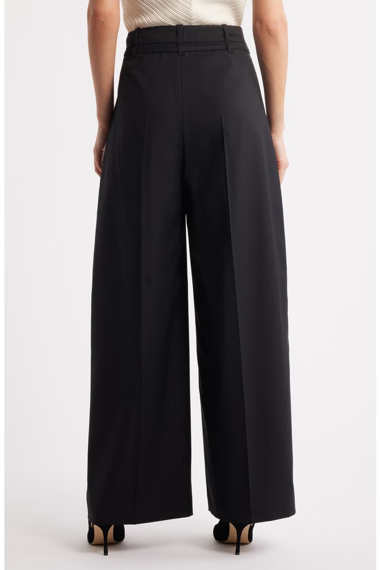 Tilda Wide Leg Pants, Alternate, color, BLACK