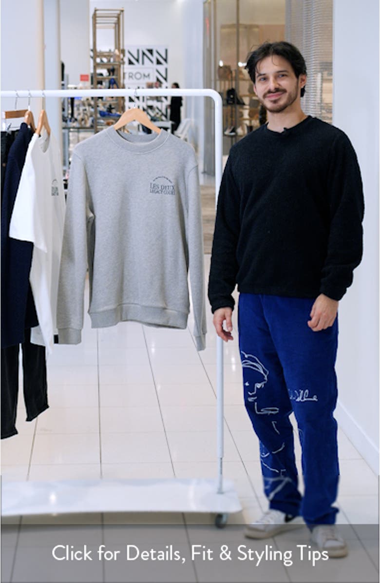 Legacy Court Graphic Sweatshirt, sales video thumbnail