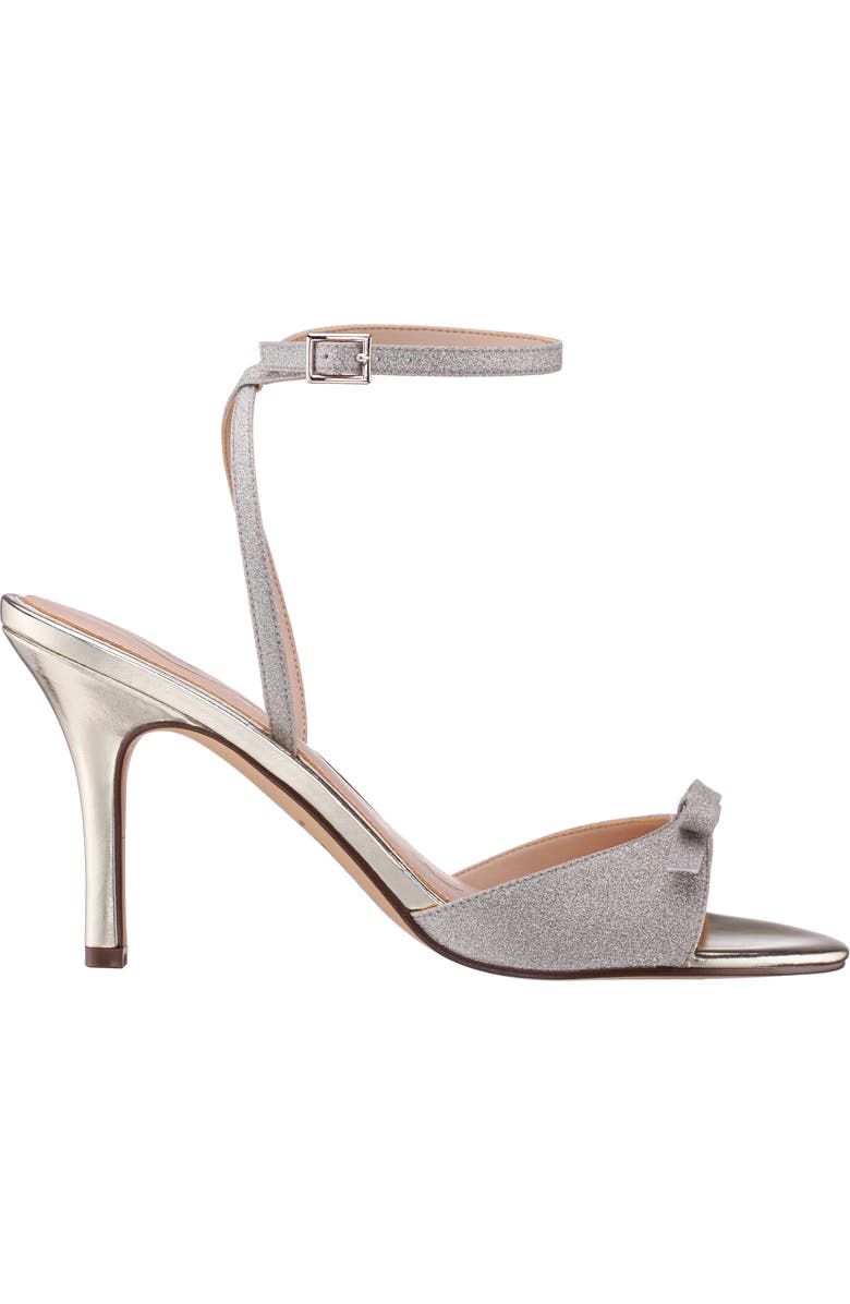 Nina Vicci Ankle Strap Sandal, Alternate, color, Platino