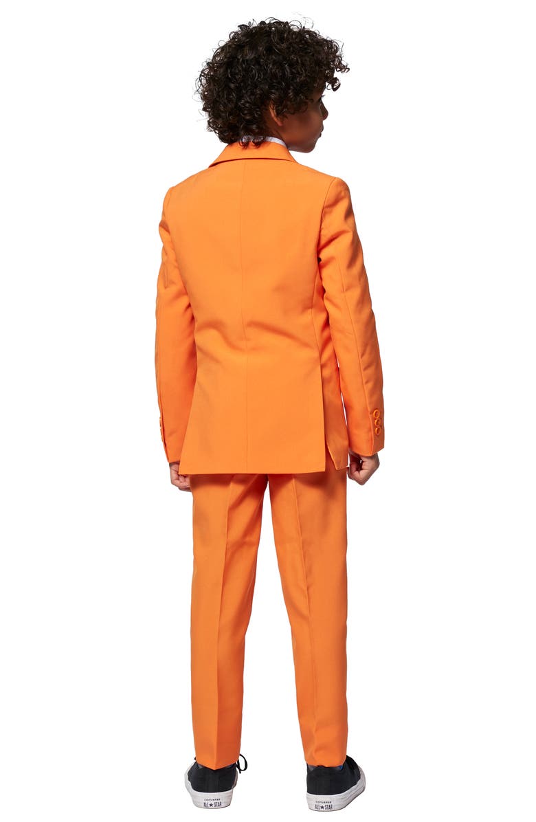 OppoSuits Kids' The Orange Two-Piece Suit with Tie, Alternate, color, Orange
