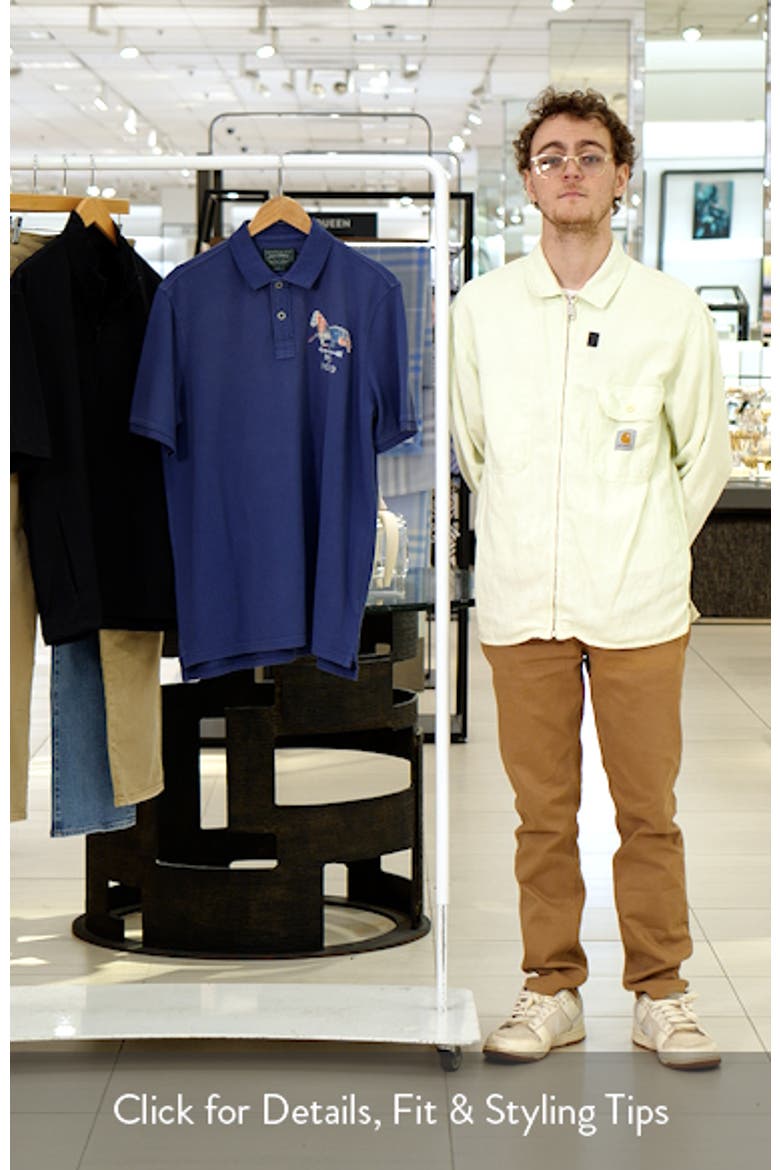 Classic Fit Horse Appliqué Polo Shirt video