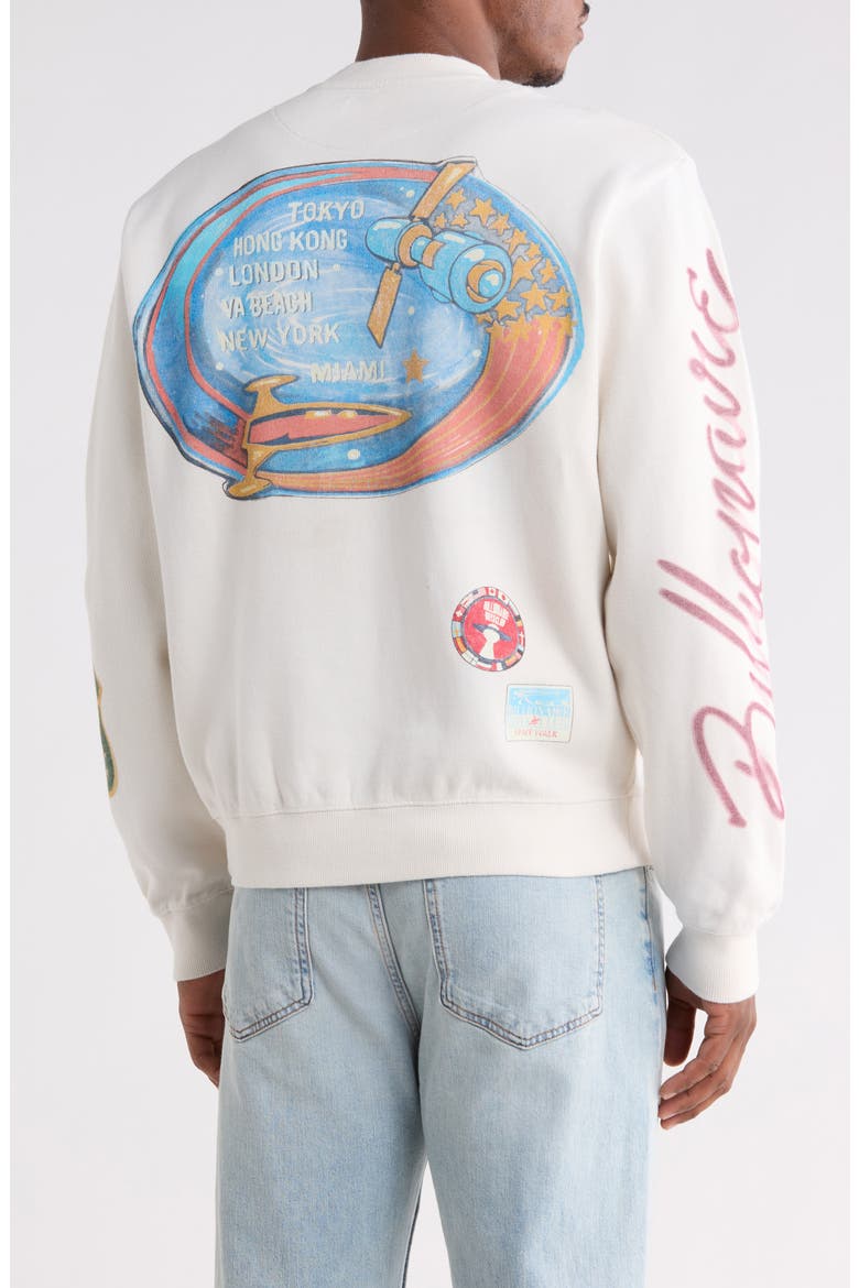 Explore Graphic Sweatshirt, Alternate, color, WHISPER WHITE