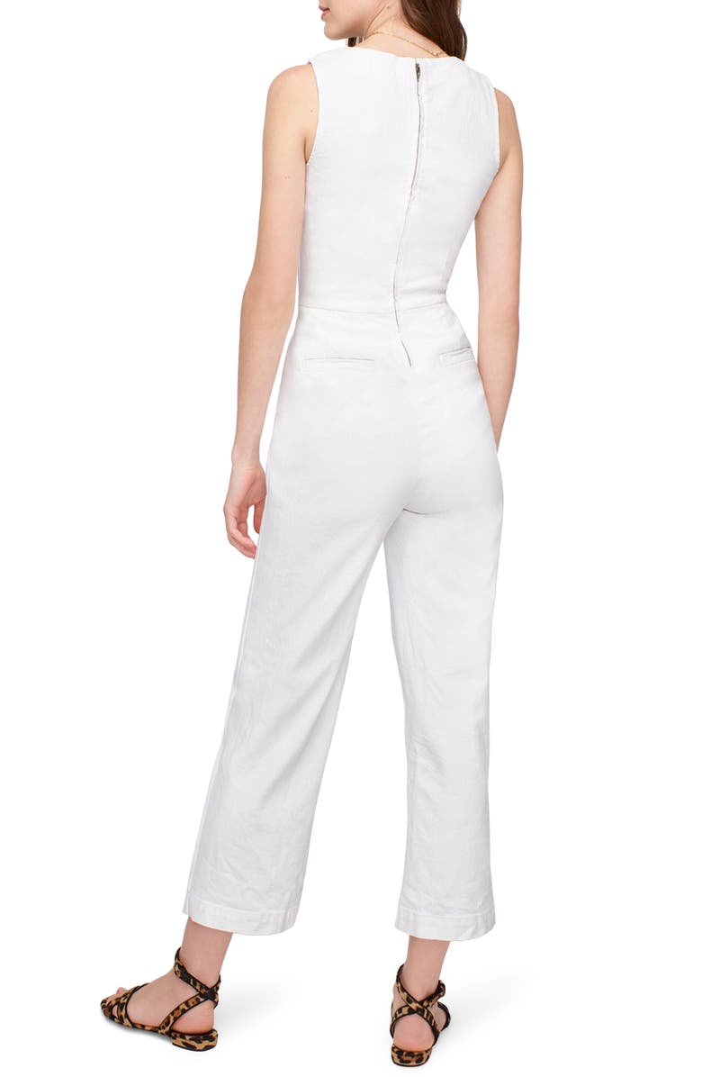 J.Crew Denim Jumpsuit, Alternate, color, 