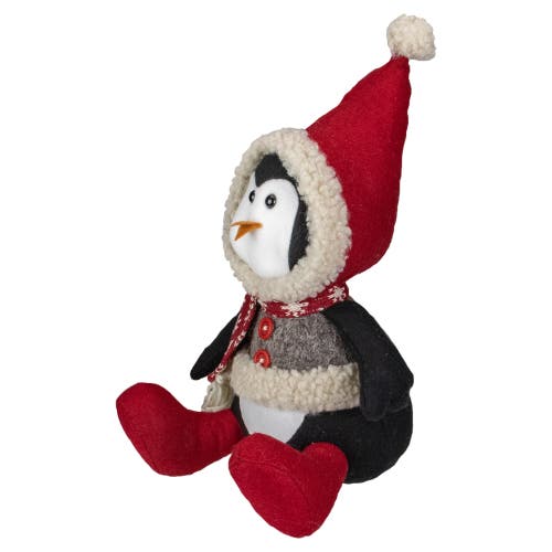 Northlight Sitting Winter Penguin Christmas Figure In Multi