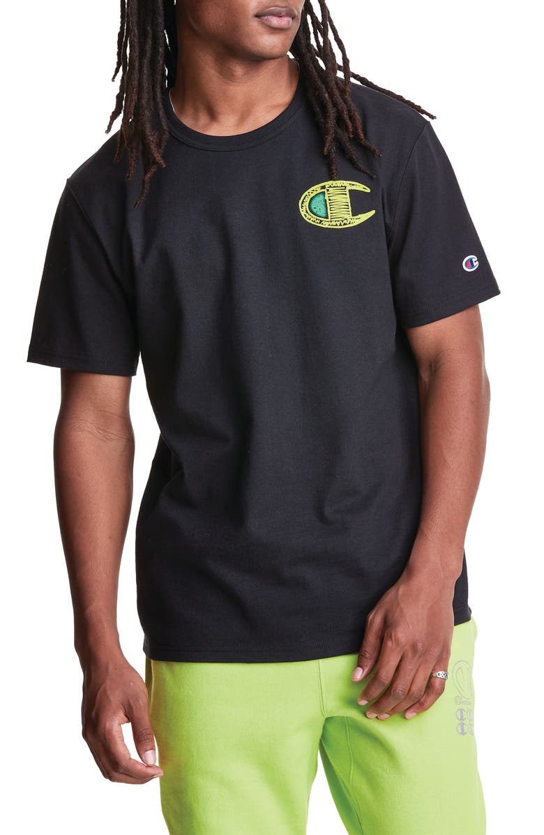 Champion Heritage Short Sleeve Cotton Graphic Tee, Main, color, 