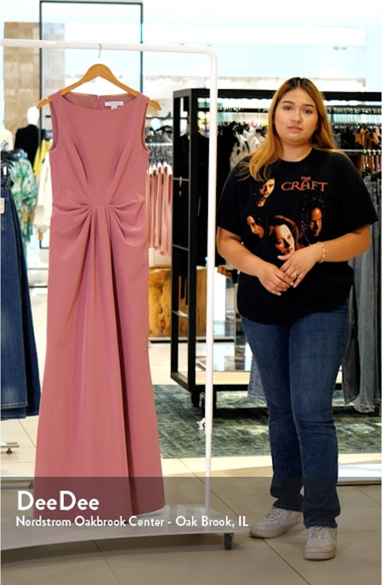 Sansa Bateau Neck Gown, sales video thumbnail