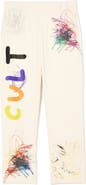 Cult of Individuality Scribble Raw Hem Sweatpants