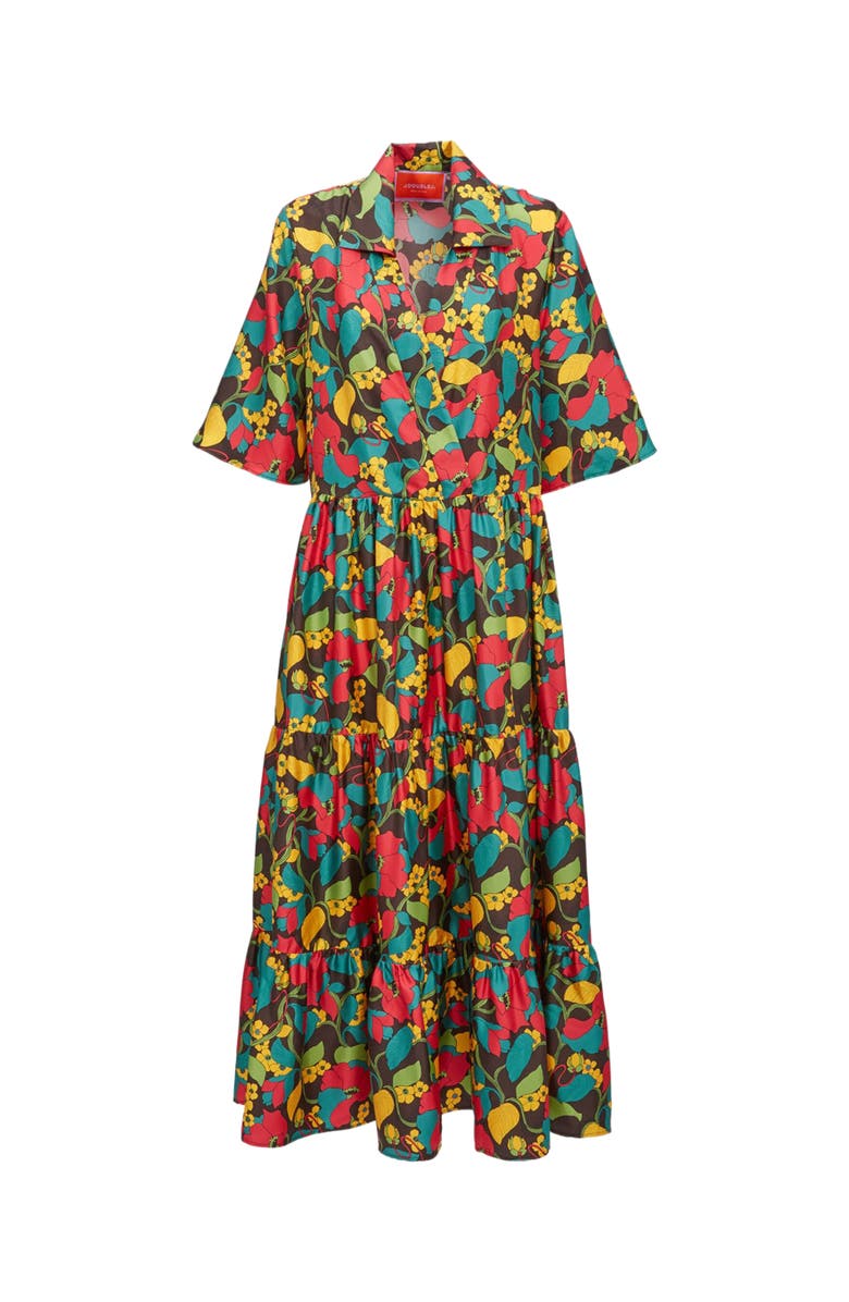 La DoubleJ The J Dress Vines Brown, Alternate, color, Vines Brown