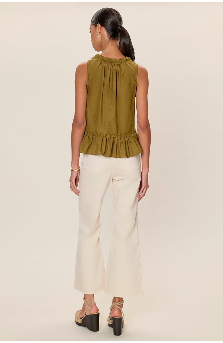 Rebecca Taylor Lilou Tank, Alternate, color, Leaf Green