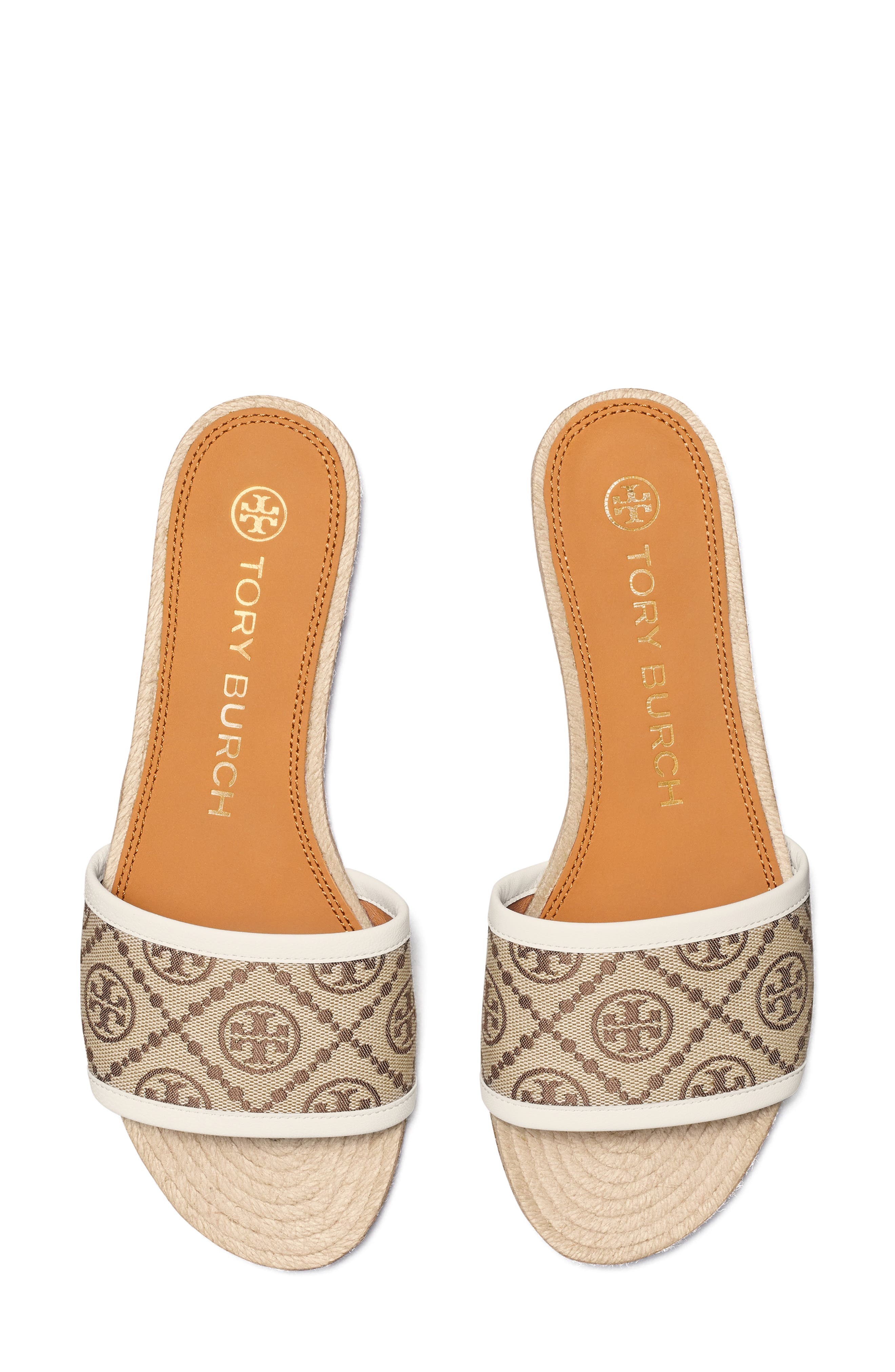 Tory Burch T Monogram Slide Sandal, Alternate, color, 