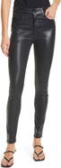 L'AGENCE Marguerite Coated High Waist Skinny Jeans