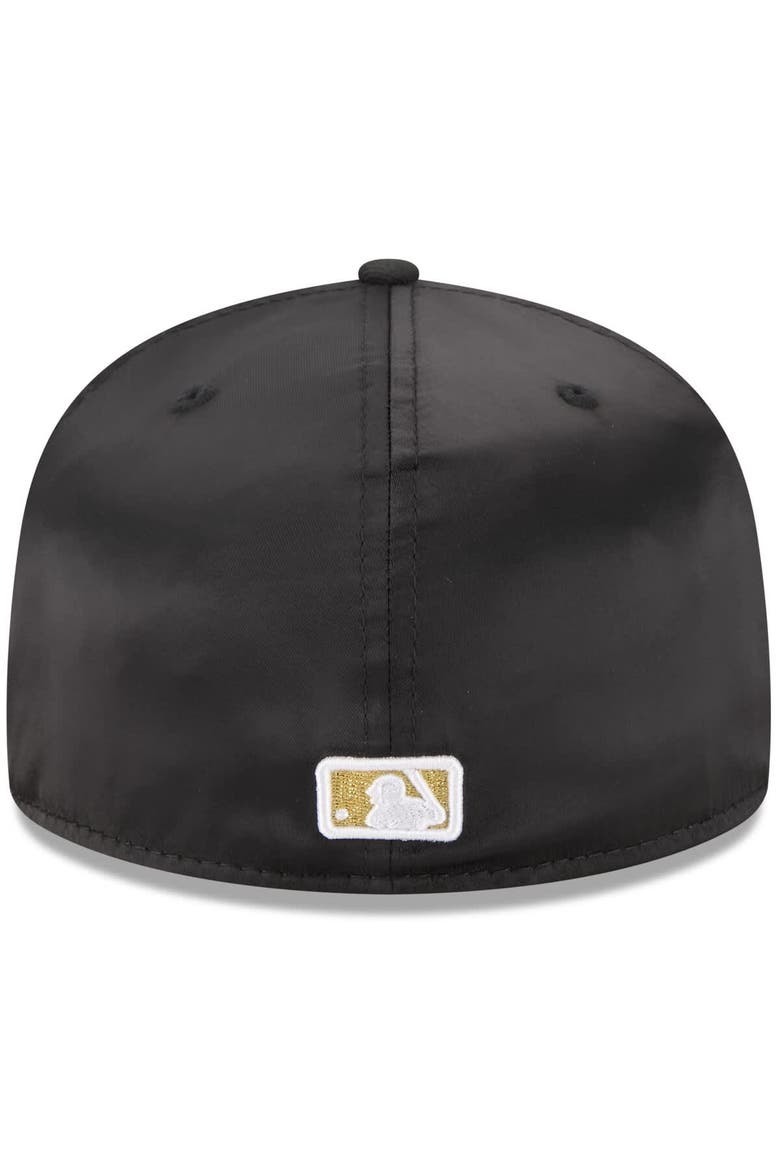 Men's New Era  Black San Diego Padres 2025 59FIFTY Day Gold Leaf 59FIFTY Fitted Hat, Alternate, color, Black