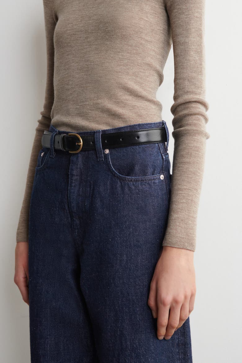 Bay Barrel-Leg Jeans, Alternate, color, DARK BLUE