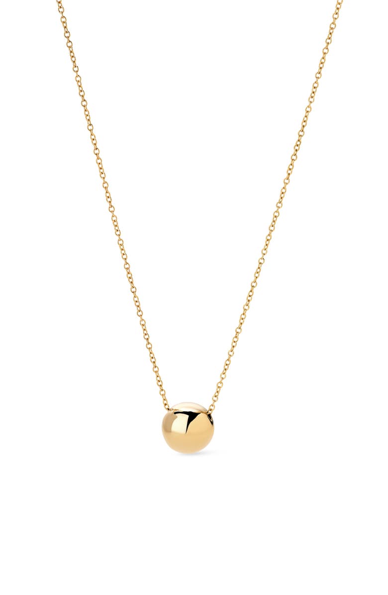 Ana Luisa Gold Pendant - Gold Mini Sphere Pendant, Main, color, 