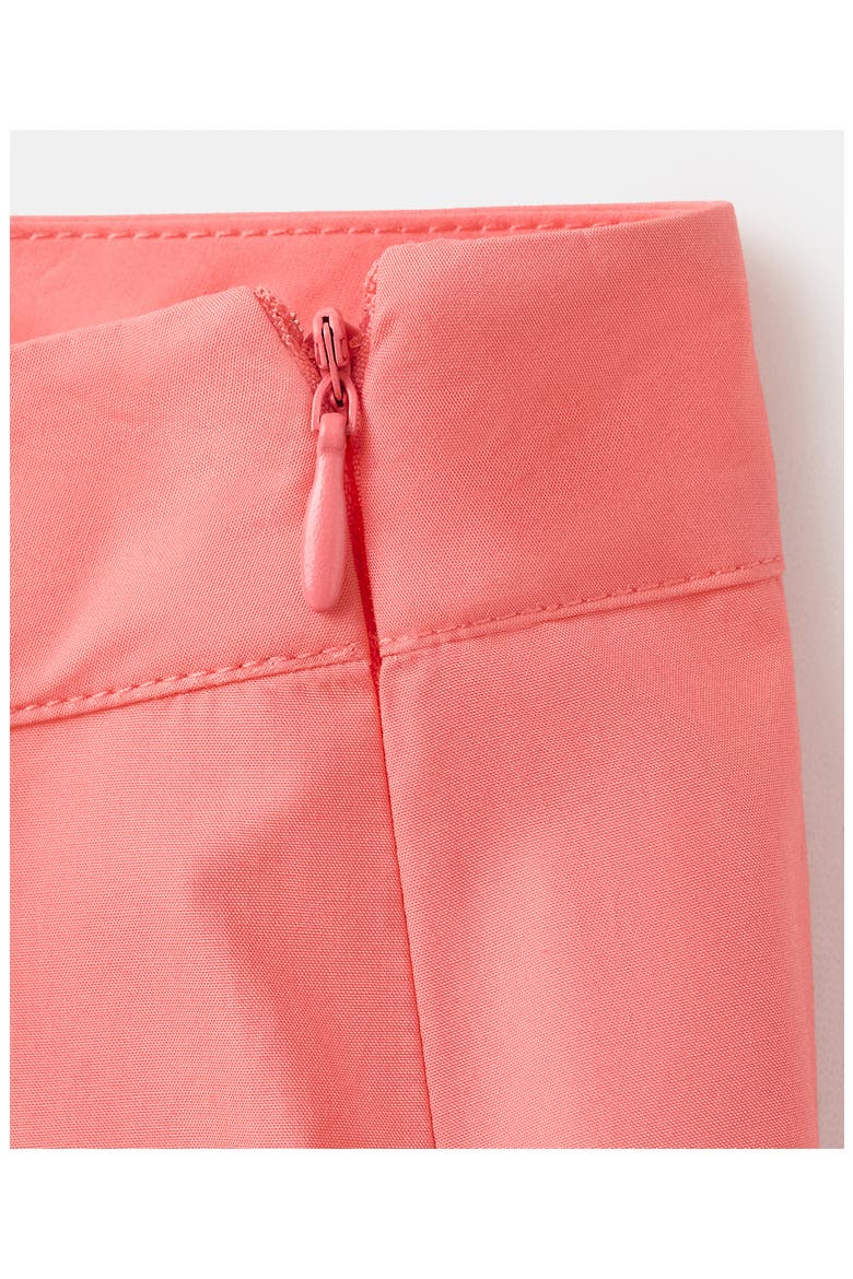 Flared Midi Skirt, Alternate, color, CORAL RED
