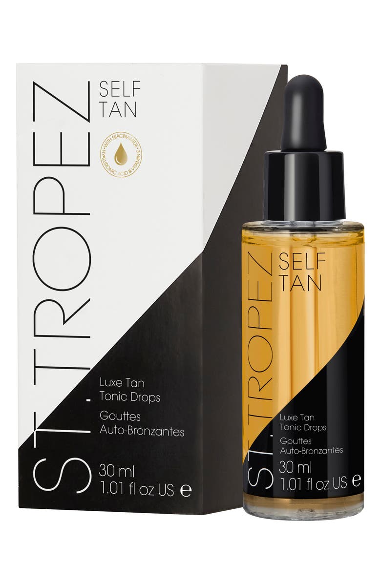 St. Tropez Luxe Tan Tonic Glow Drops, Alternate, color,