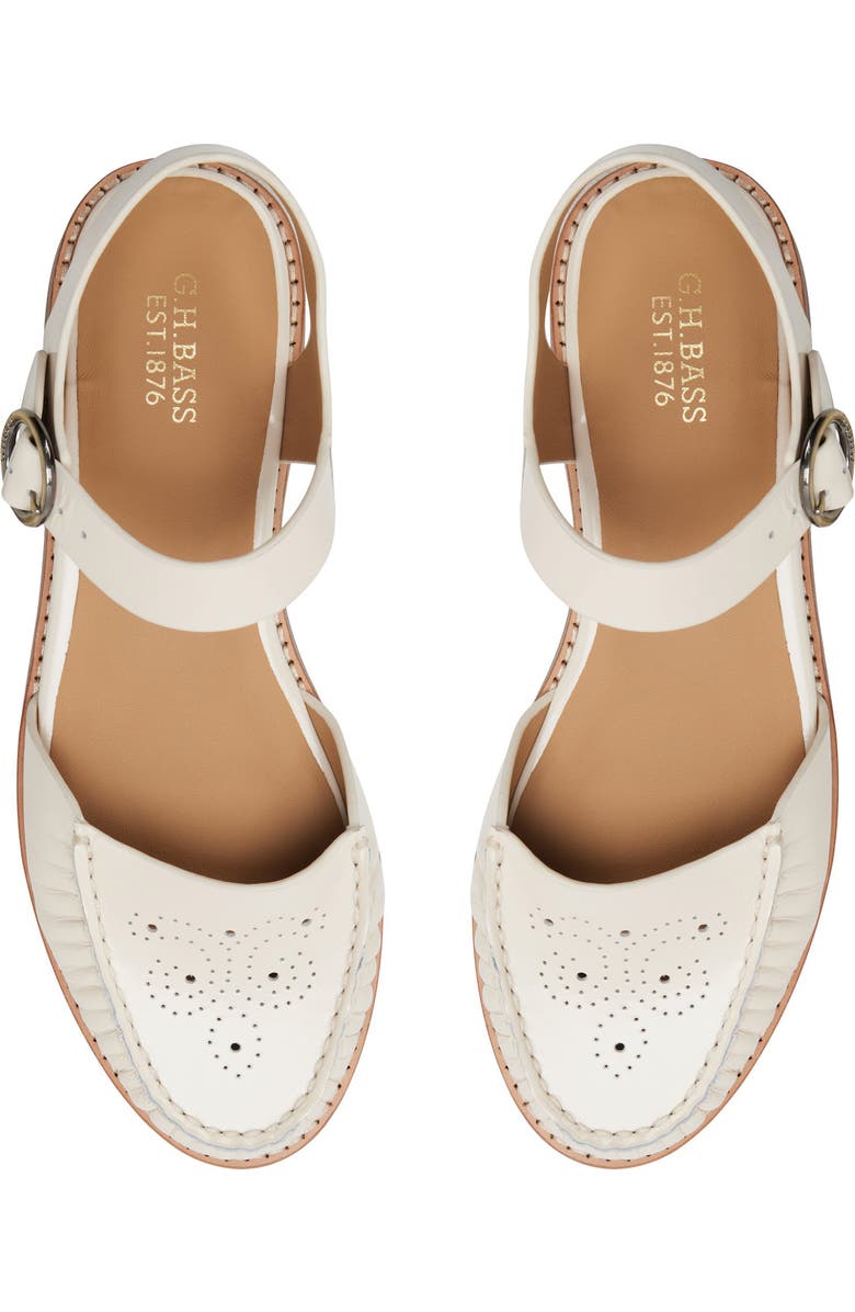 G.H.BASS Colette Sandal, Alternate, color, Cream