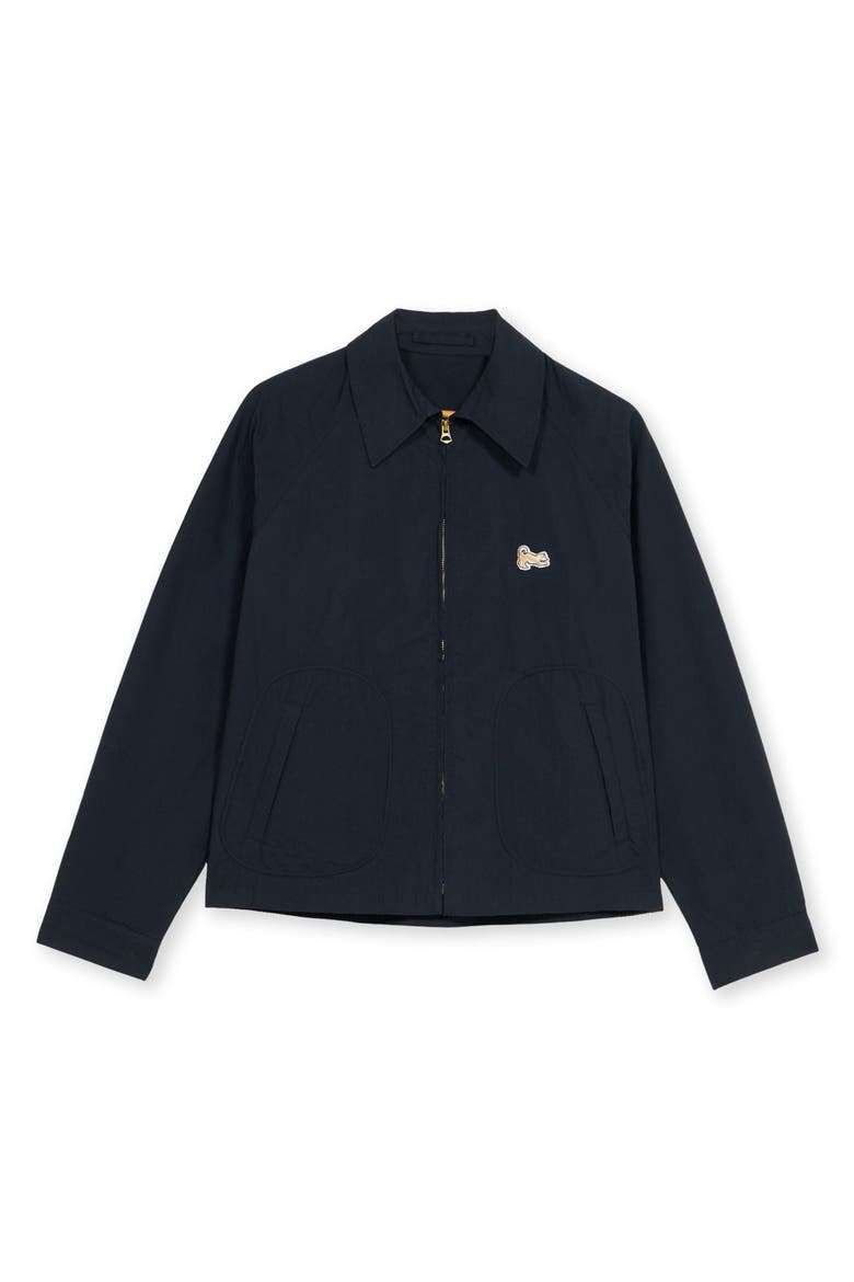Cotton Bomber Jacket, Main, color, Blue