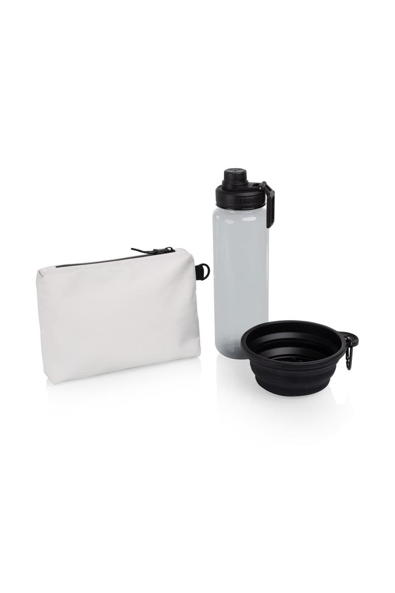 Tarana Dog Travel Kit - Carbon Black, Main, color, Halo Gray