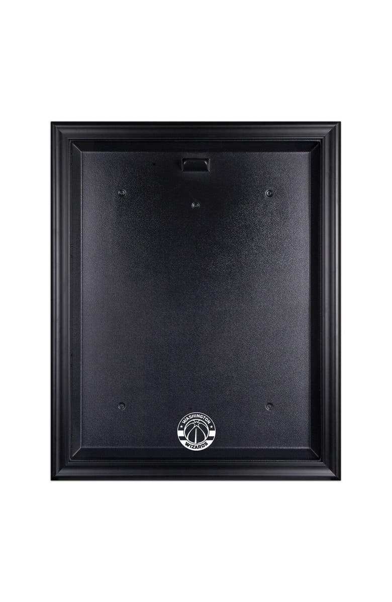 FANATICS AUTHENTIC Washington Wizards Black Framed Team Logo Jersey Display Case, Main, color, 
