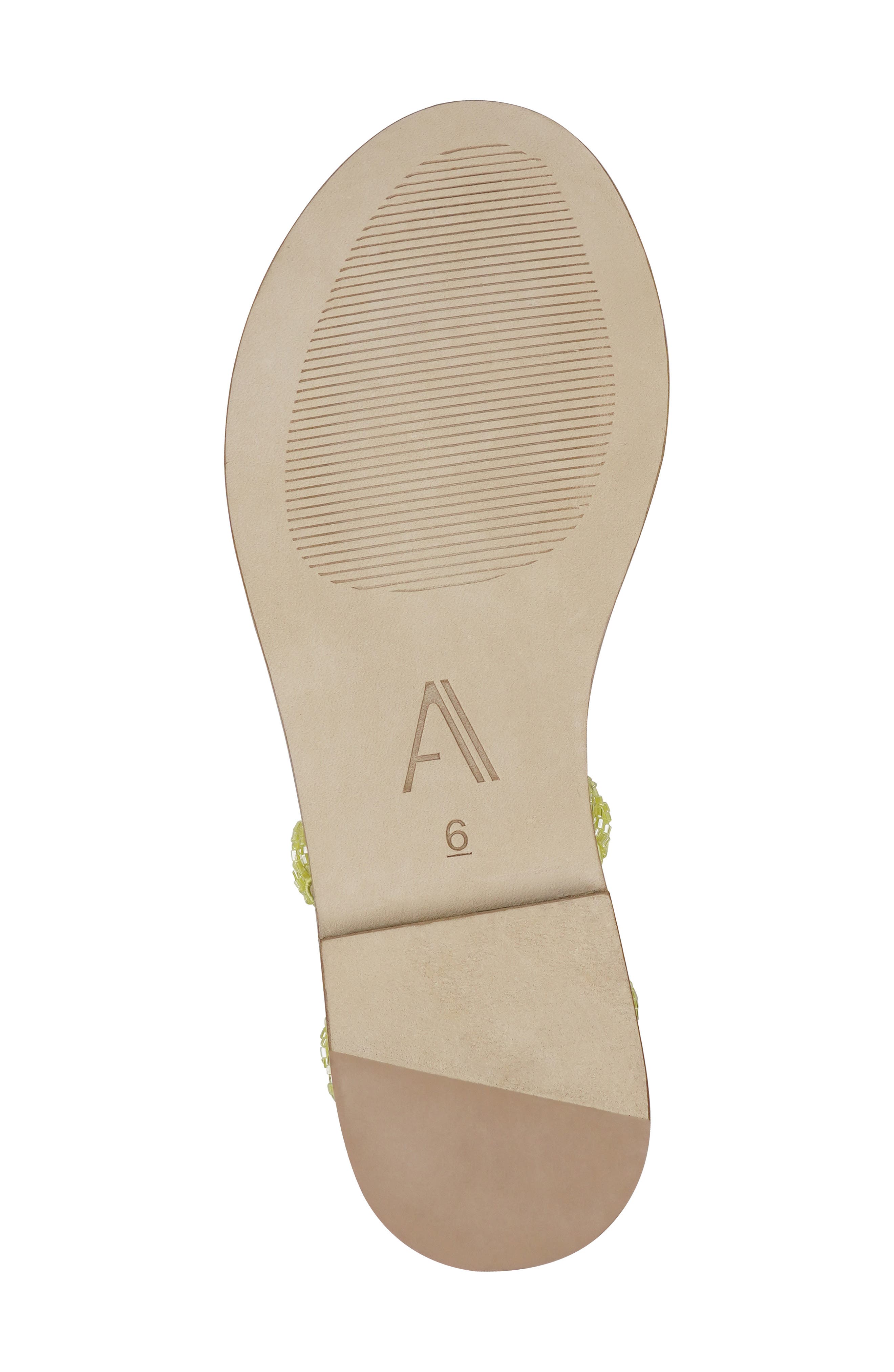 Rorie Ankle Strap Sandal, Alternate, color, LEMON