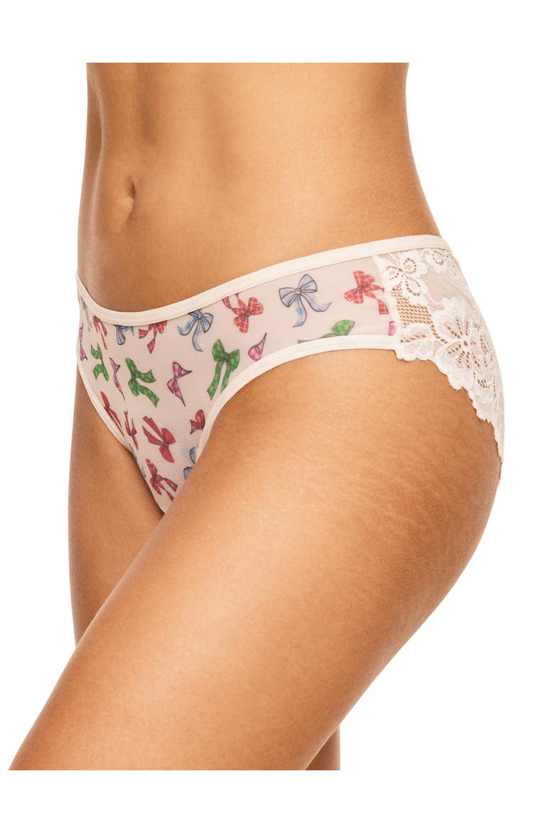 Onita Cheeky Panties, Alternate, color, Novelty red