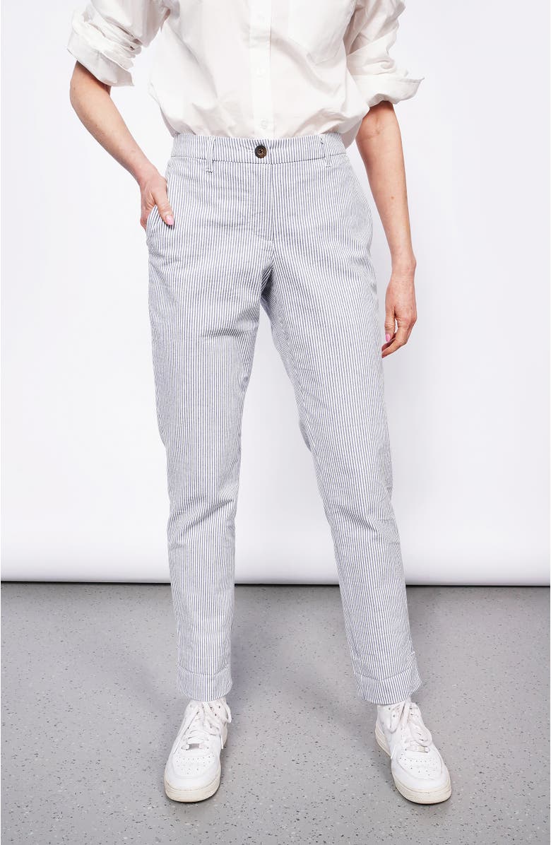 WILDFANG The Empower Seersucker Trouser, Alternate, color, 