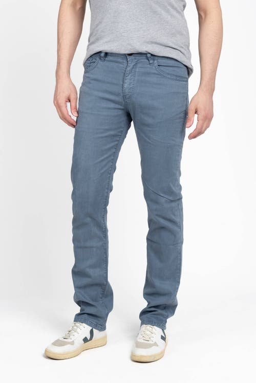 Jack Of Spades Jack Fit Five Pocket Pants In Blue Grey
