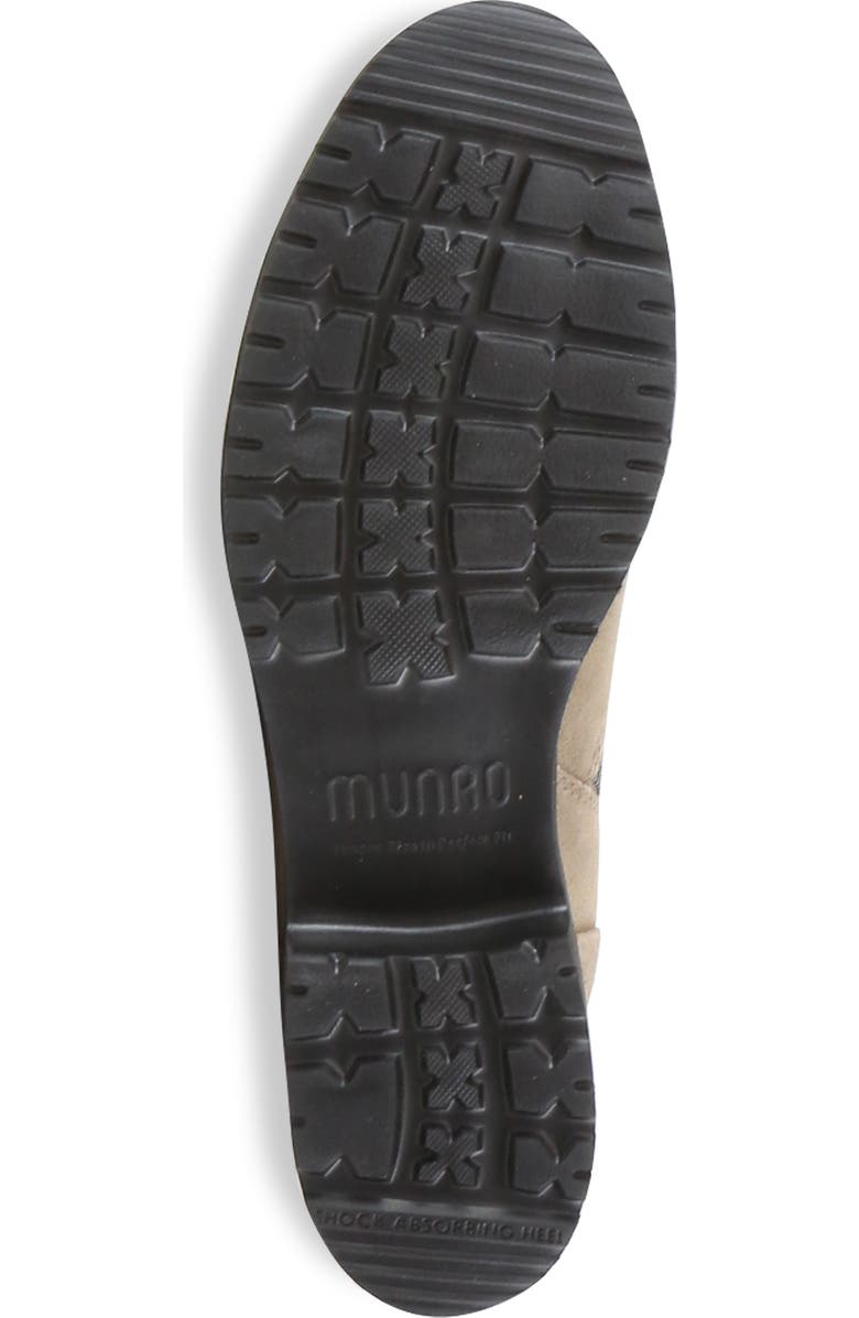 Munro Hartley Combat Boot, Alternate, color, Almond Suede