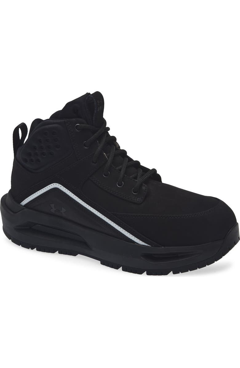 Under Armour 695 Lace-Up Boot, Main, color, Black