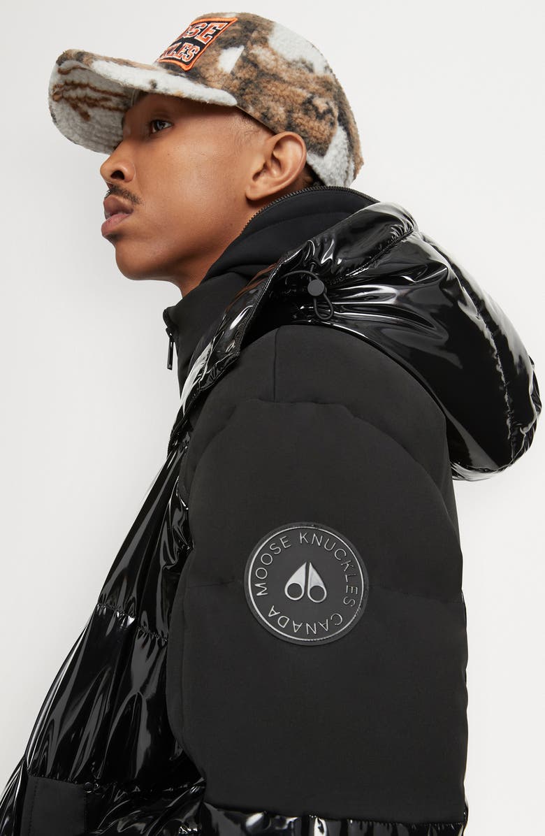 Moose Knuckles Dugald Wind Resistant & Water Repellent 650 Fill Power Down Puffer Jacket, Alternate, color, 