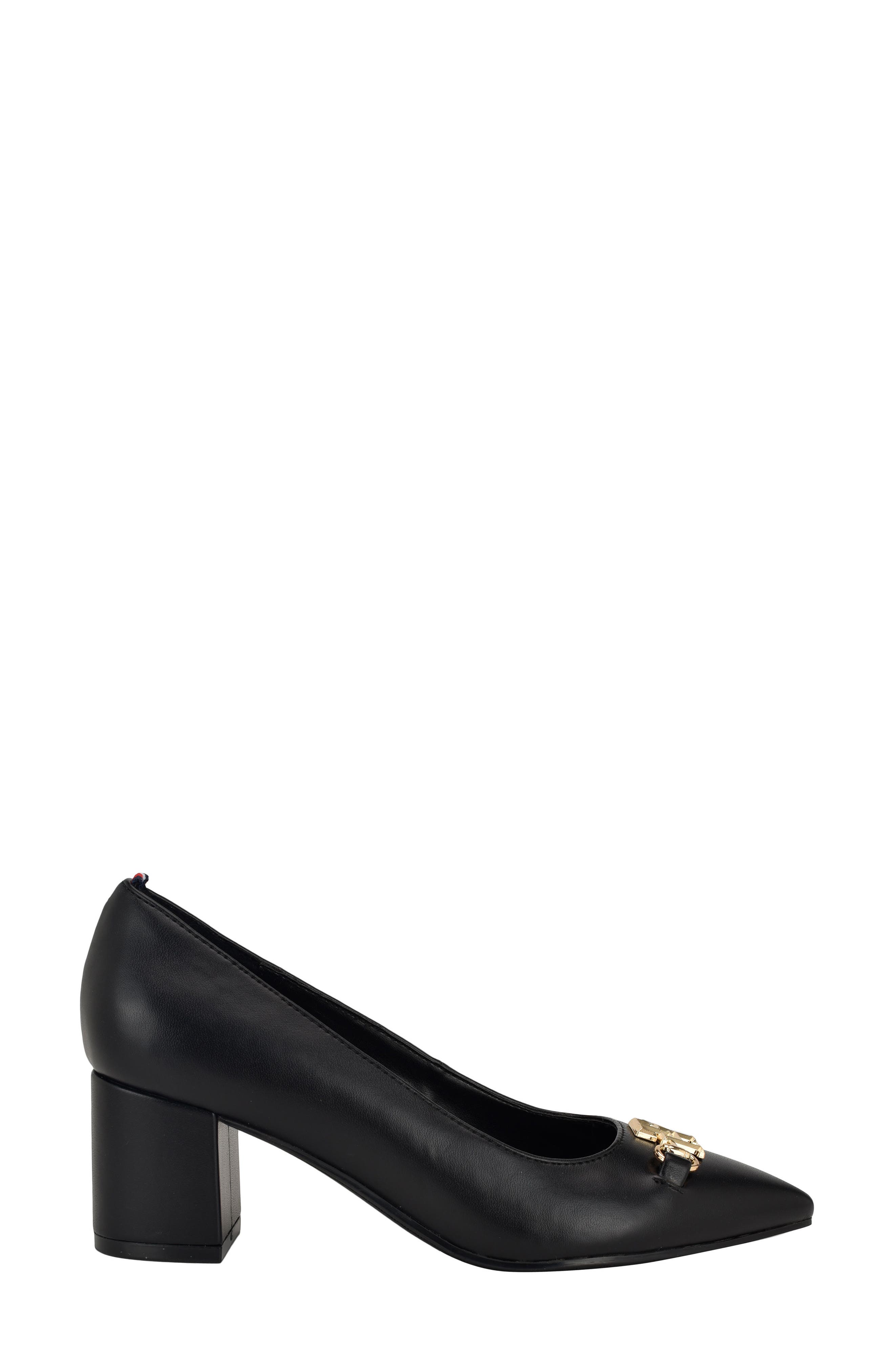 Tommy Hilfiger Nanya Pointed Toe Pump, Alternate, color, Black