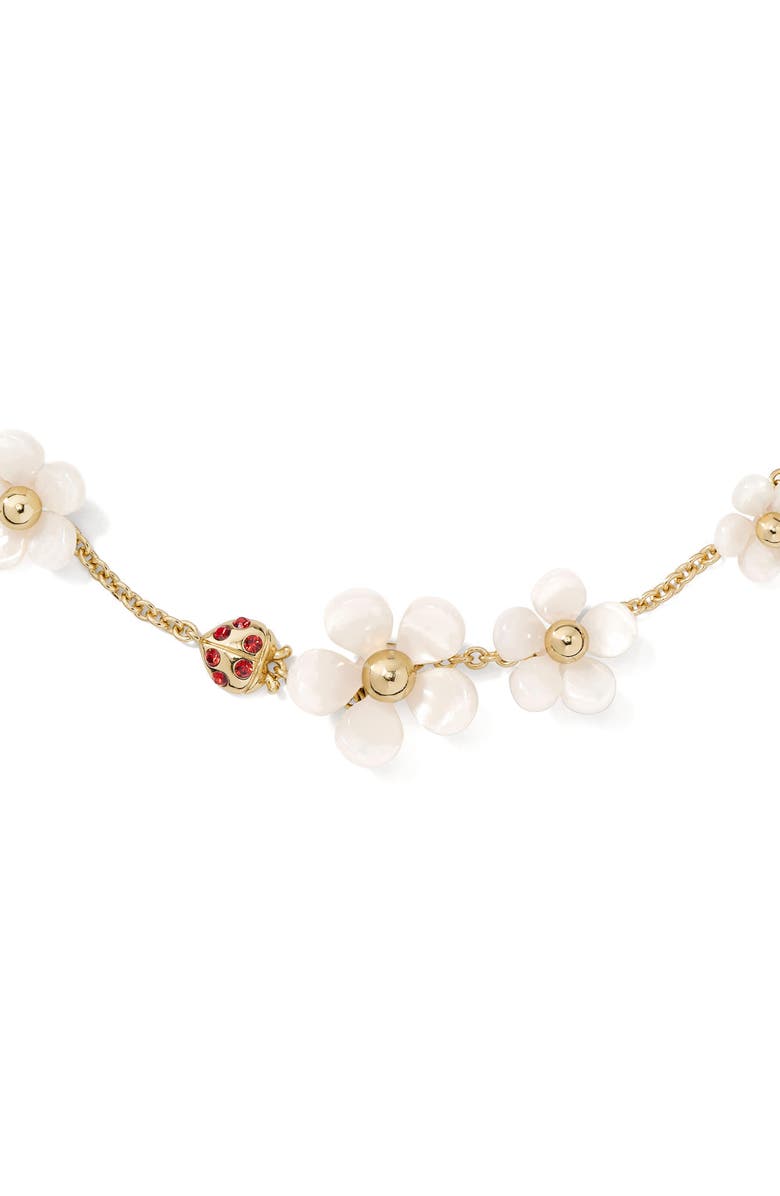 Kate Spade New York flower scatter bracelet, Alternate, color, 
