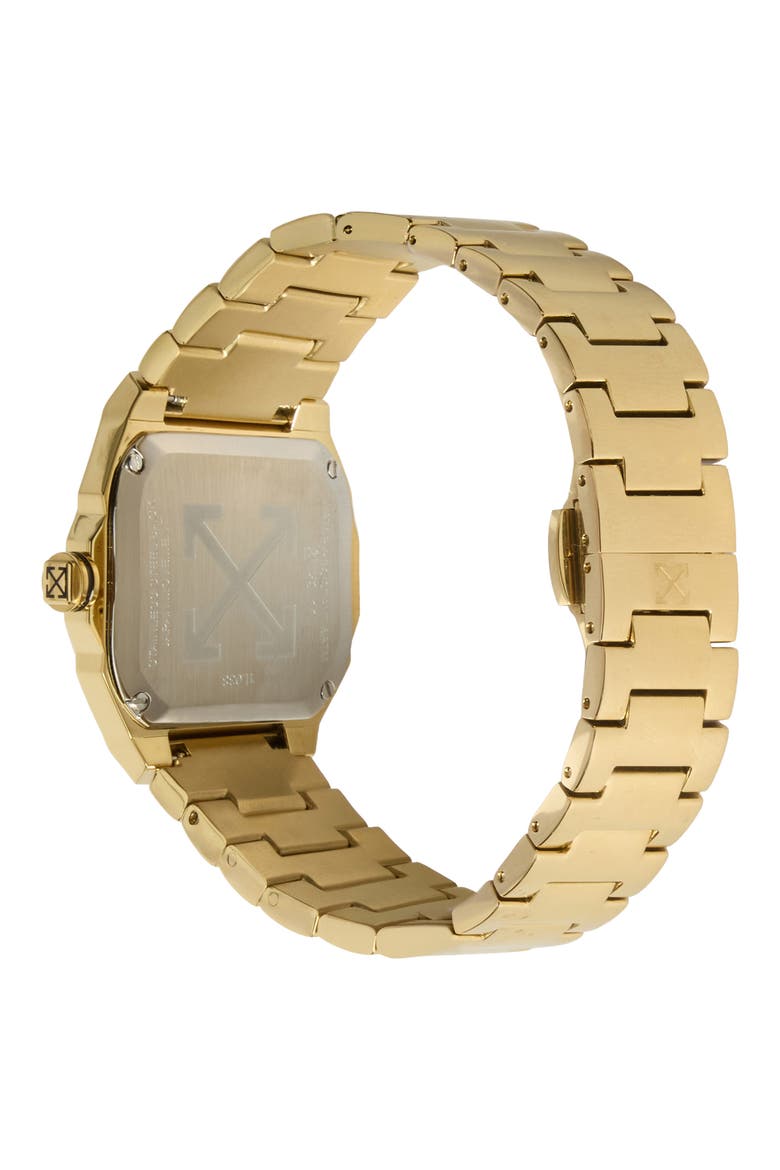 Shift Bracelet Watch, 38.5mm x 40mm, Alternate, color, IP YELLOW GOLD