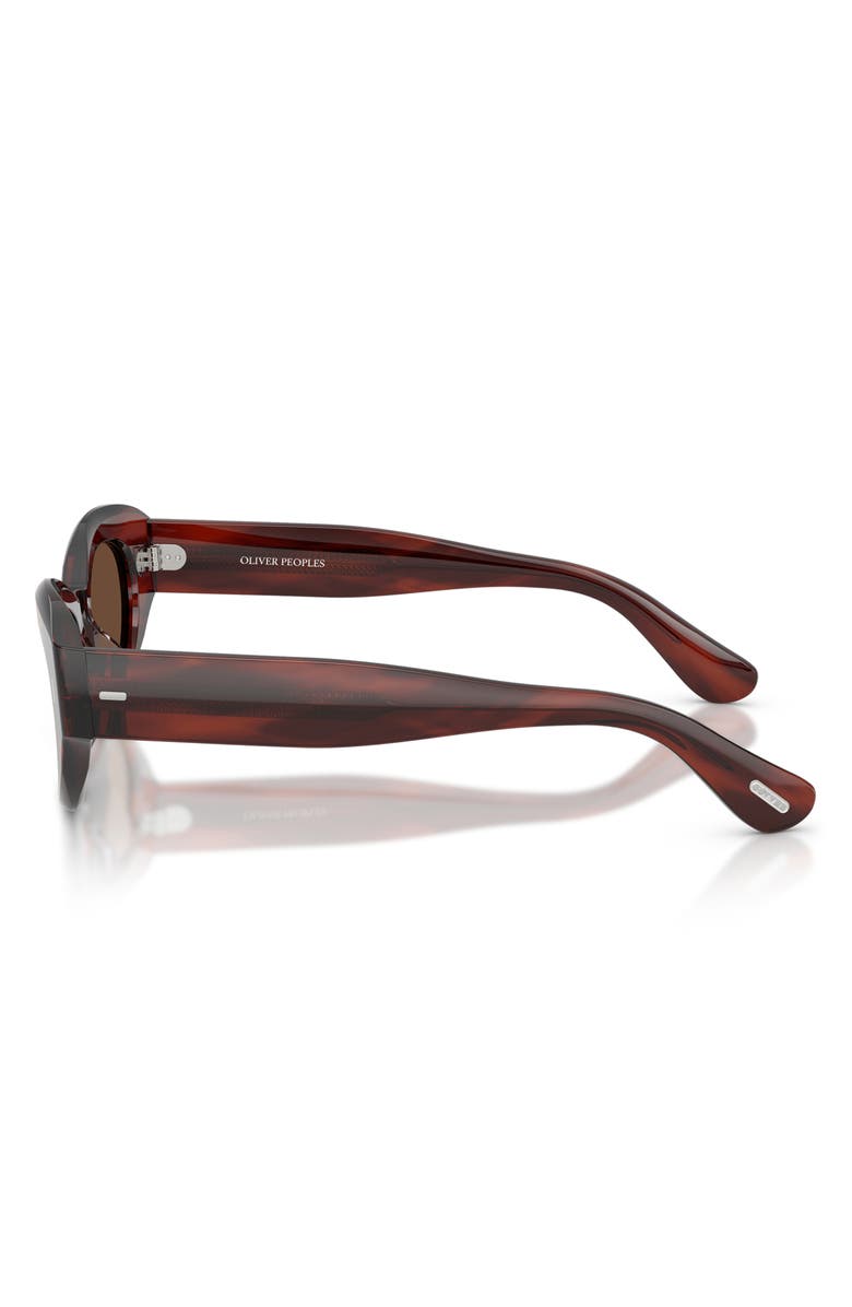 Oliver Peoples 50mm Lerrue Polarized Oval Sunglasses, Alternate, color, 