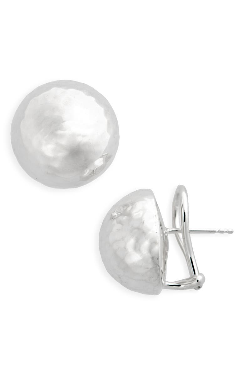 Ippolita Glamazon Hammered Ball Earrings, Main, color, 