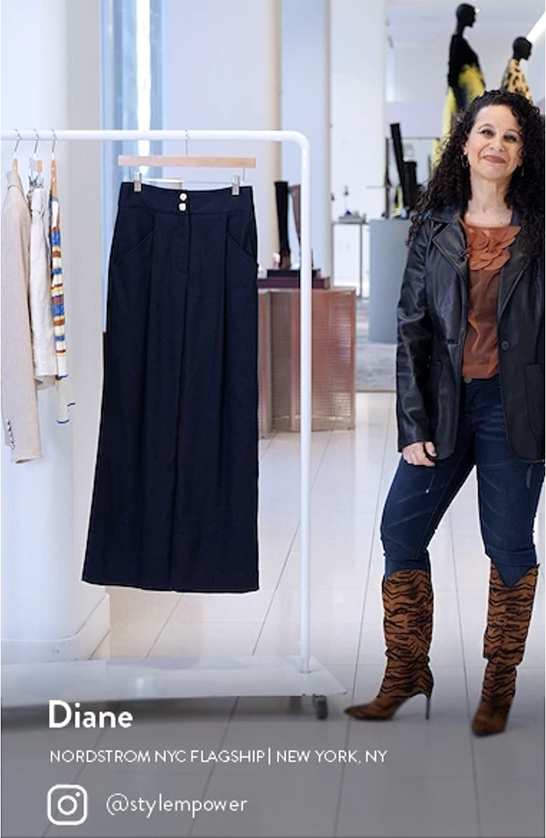 Kuna Linen Blend Flare Pants, sales video thumbnail