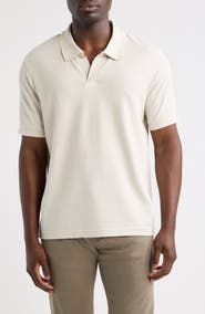 Nordstrom Piqué Johnny Collar Shirt