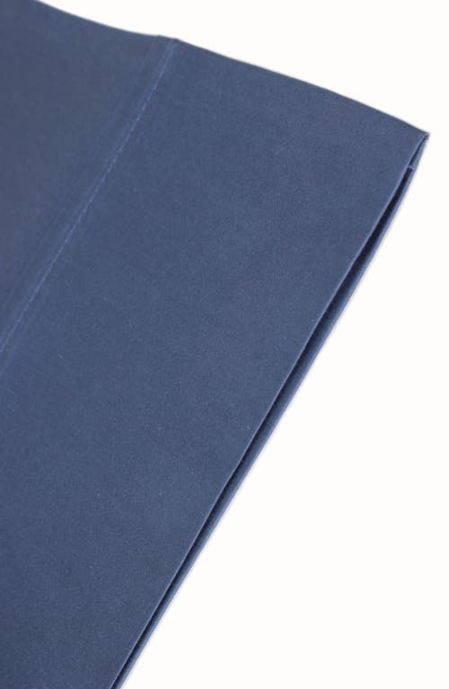 Melange Home Pleat Detail 400 Thread Count Sheet Set With Bonus Pillowcases In Blue