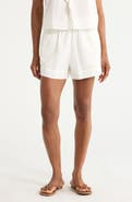 Melrose and Market Cotton Eyelet Shorts