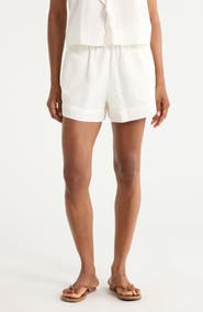 Melrose and Market Cotton Eyelet Shorts