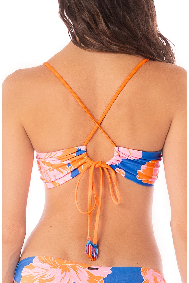 Magnolia Mirage Vienna Multifit Reversible Bikini Top, Alternate, color, BRIGHT BLUE