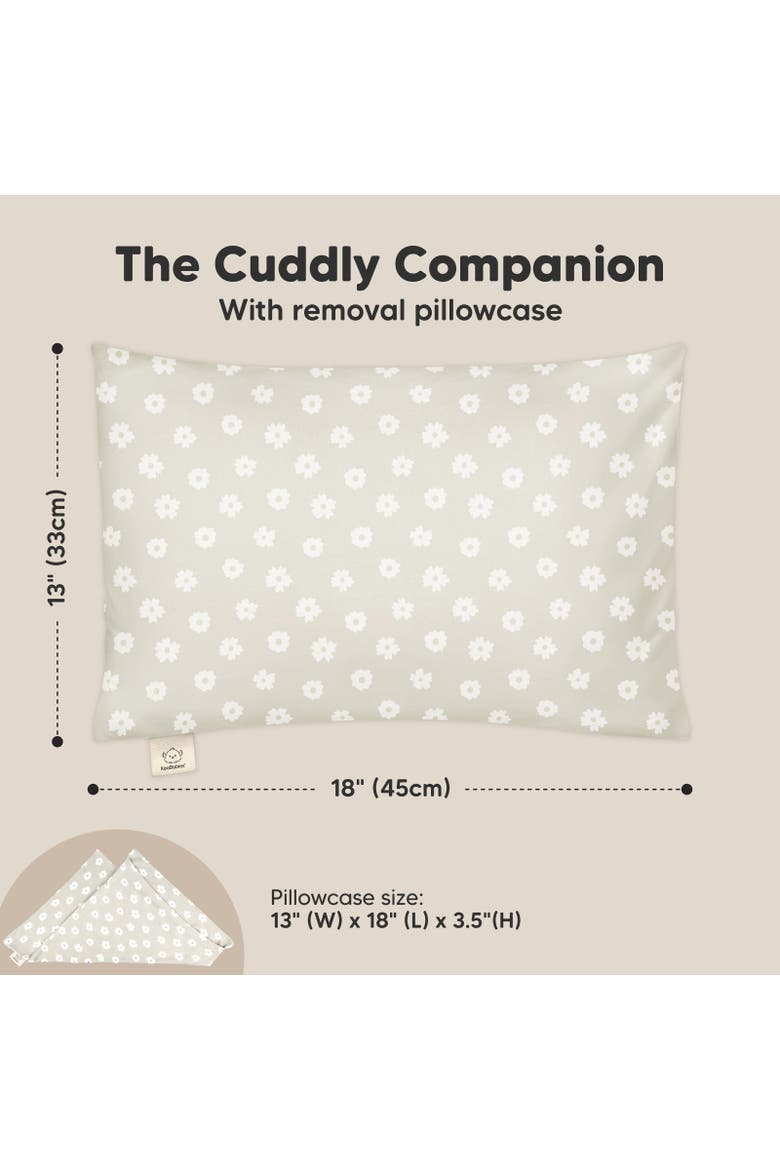 1-Pack Cuddly Toddler Pillow, Alternate, color, Meadow