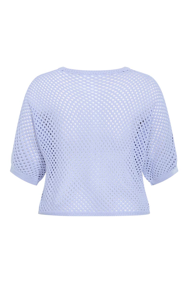 Open Stitch Sweater, Alternate, color, SOFT BLUE