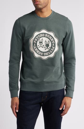 Psycho Bunny London Embroidered Sweatshirt