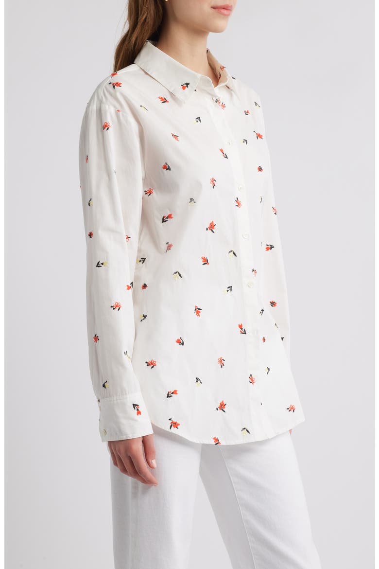 The Obert Embroidered Shirt, Alternate, color, BRULE