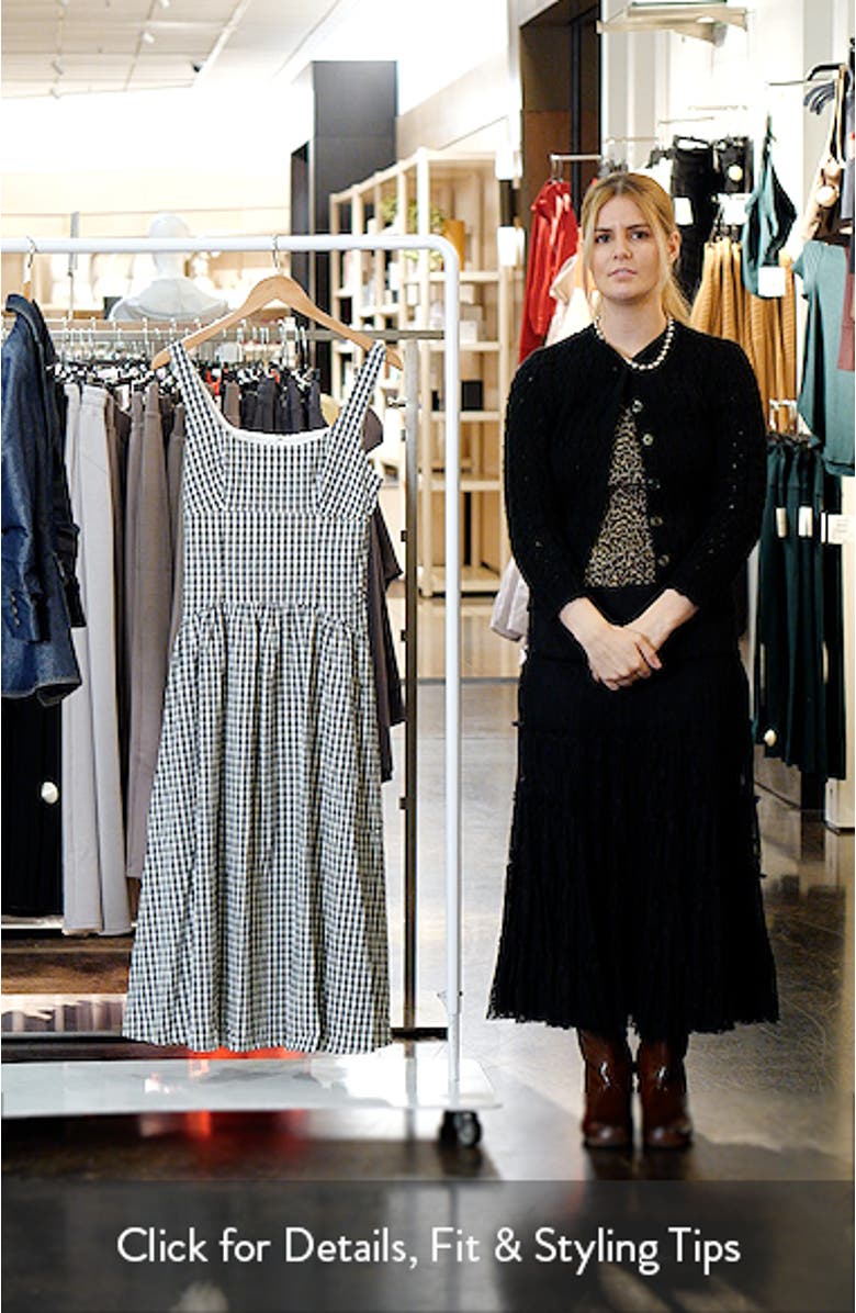 Cara Gingham Dress, sales video thumbnail