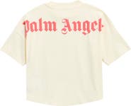 Palm Angels Kids' Overlogo Cotton Graphic T-Shirt