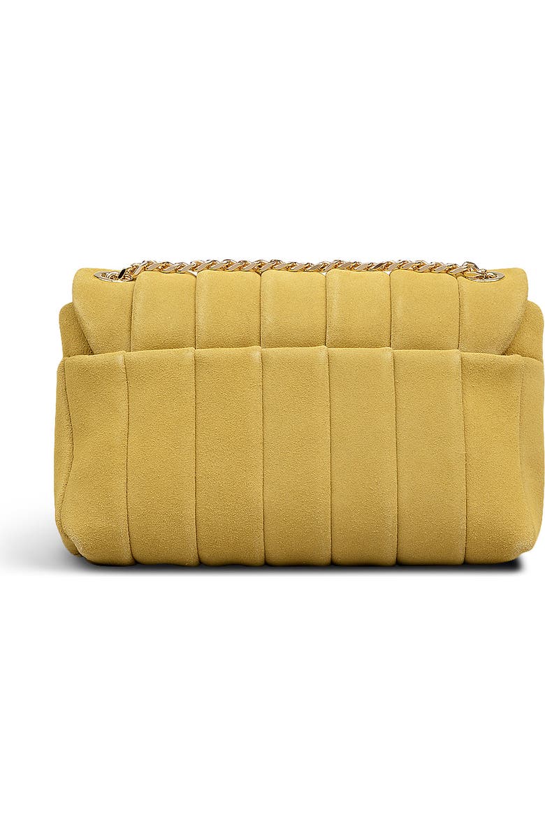 Radley Burton Way - Quilt Suede Small Flapover Crossbody Bag, Alternate, color, Honeycomb