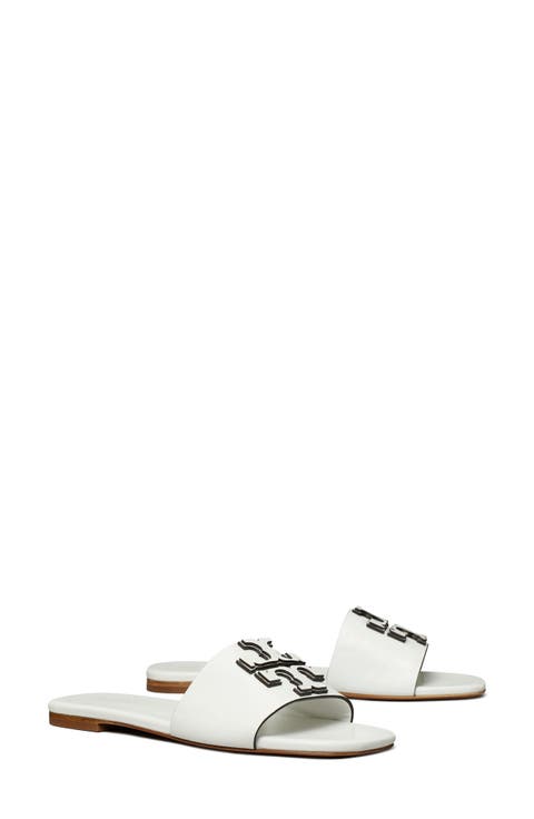 Ines Leather Slide Sandal (Women)